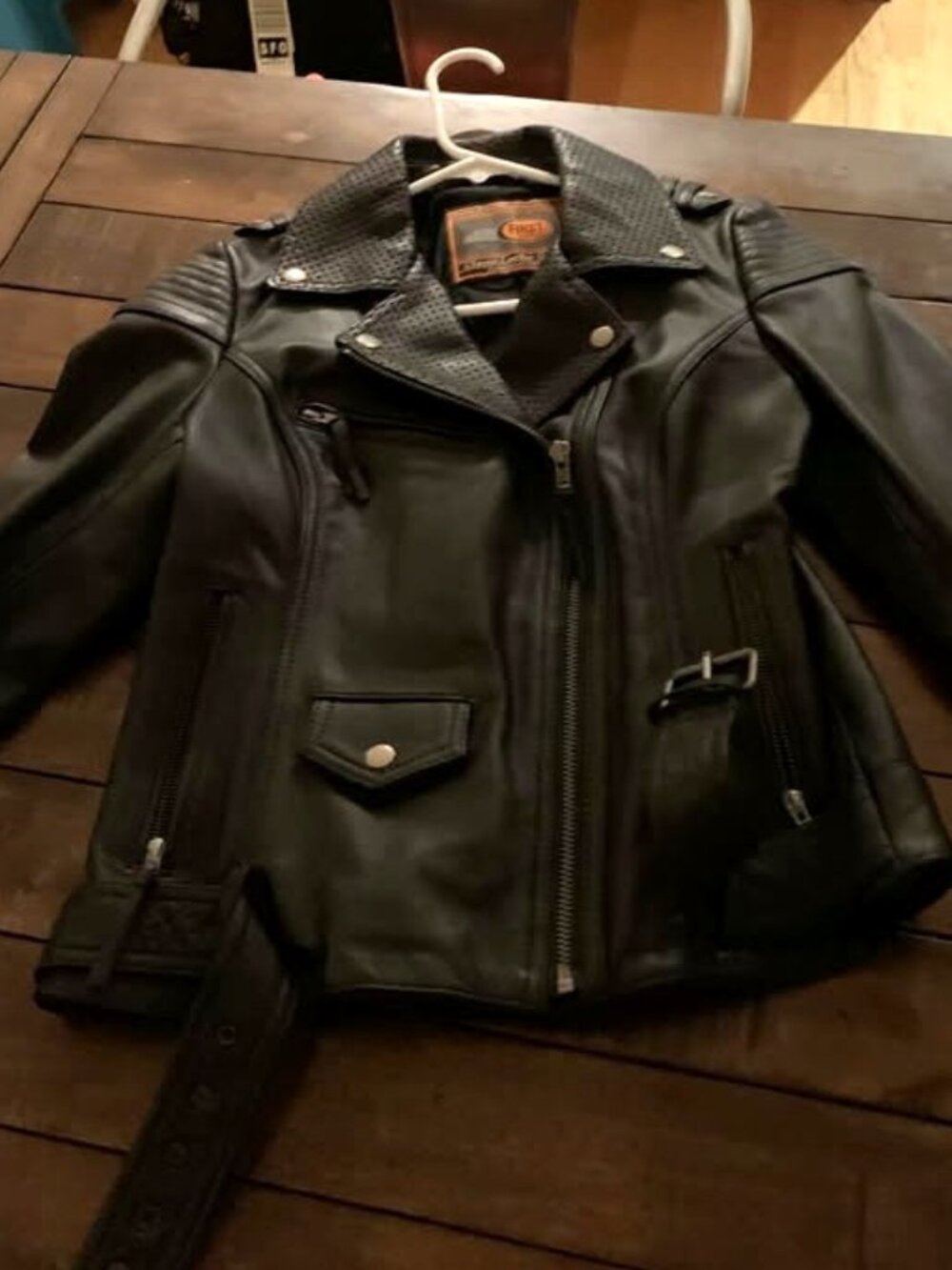 First Classics Leather Moto Jacket NWT Sz S